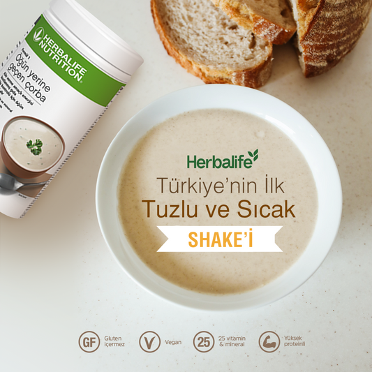 Formül 1 Öğün Yerine Geçen Herbalife Mantarlı Çorba